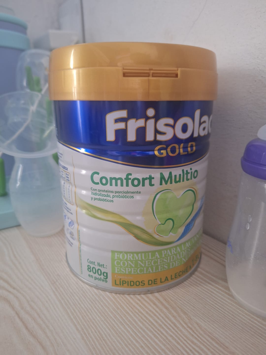Customer photo review of Frisolac Gold Comfort Multio (0-12 Meses) Pack C/ 1.2 Kg