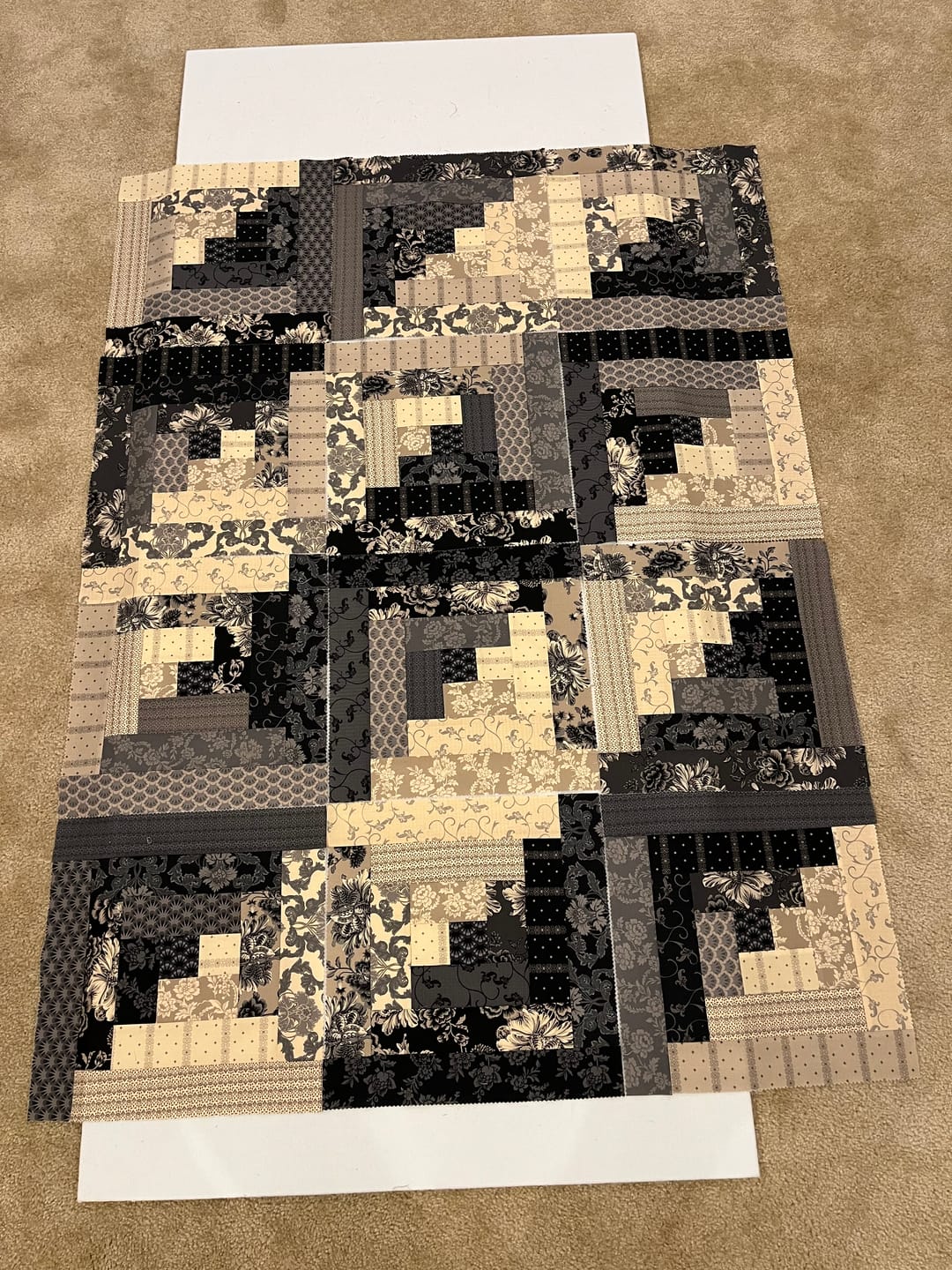 Customer photo review of True Fabrics - Cotillion - Precut Fabric
