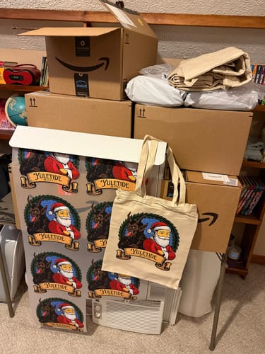 Customer photo review of DTF Transfers Gangsheet Builder