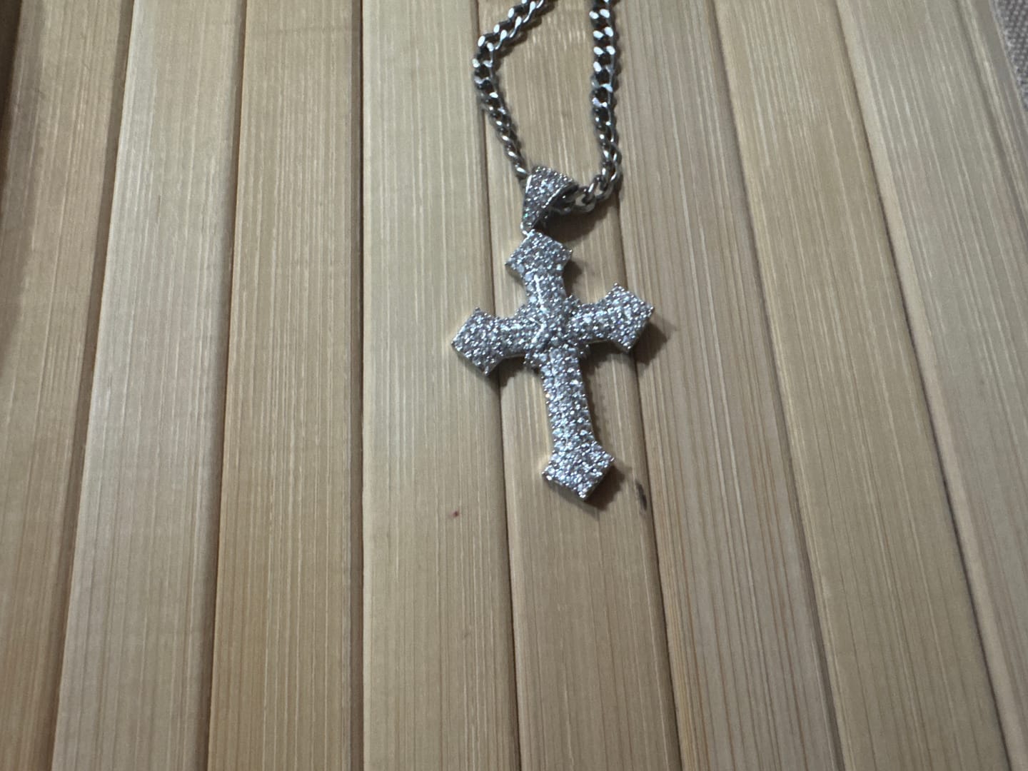 Customer photo review of Collana "Dio Lo Sa" - Silver