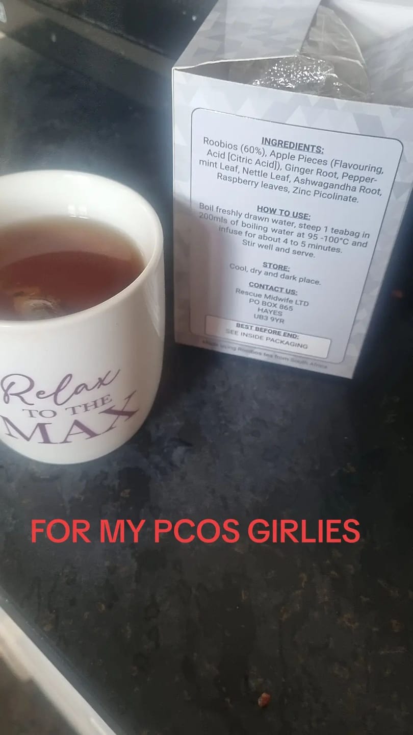 Customer photo review of Fertility Tea