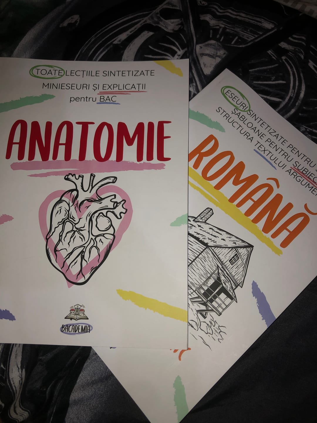 Customer photo review of Pachet Bacalaureat (Română + Anatomie clasele XI-XII) Bacademia