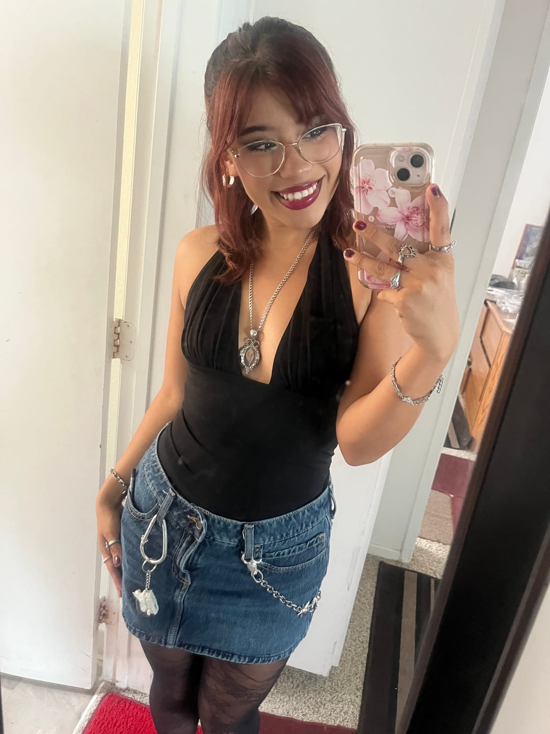 Customer photo review of ASTROLOGY WALLET CHAIN