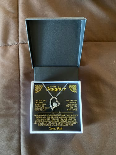Customer photo review of To My Daughter - Love Dad - Beautiful Gift Set - SS559