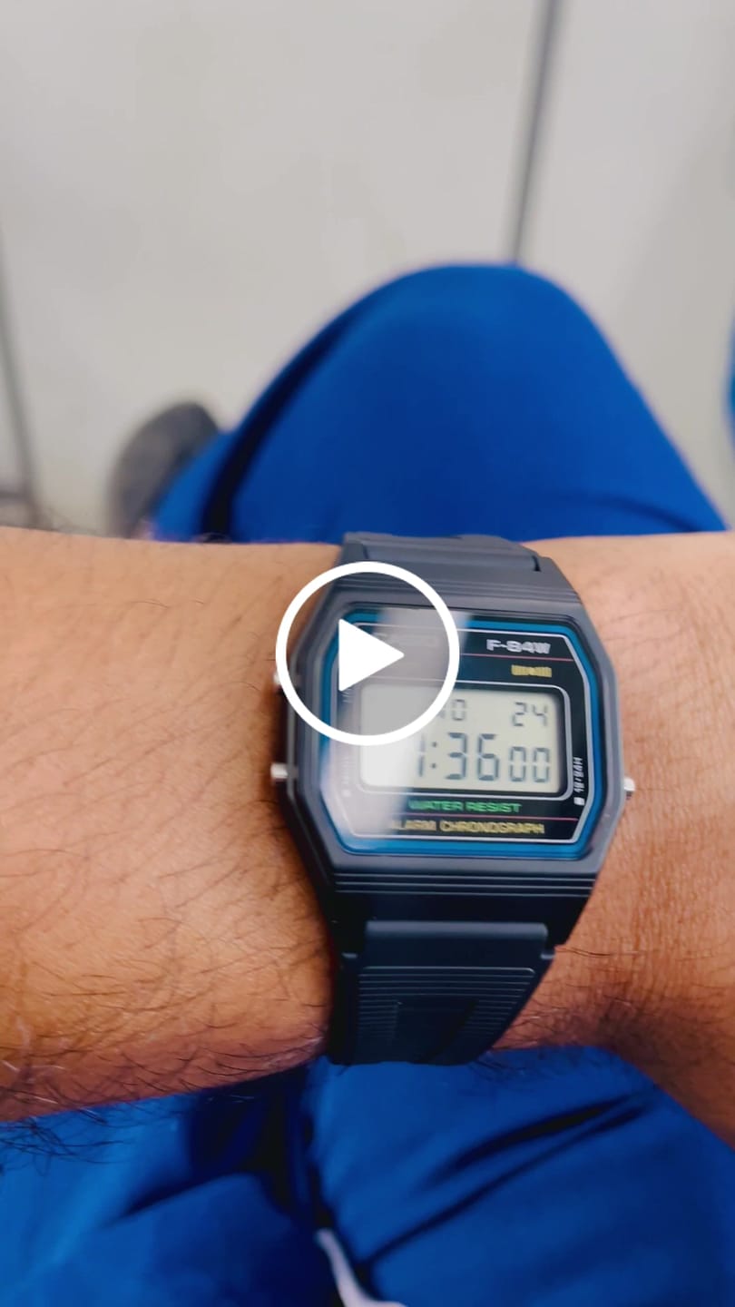 Customer video review of Reloj Casio Vintage F-84W-1 Mercado Japonés JDM