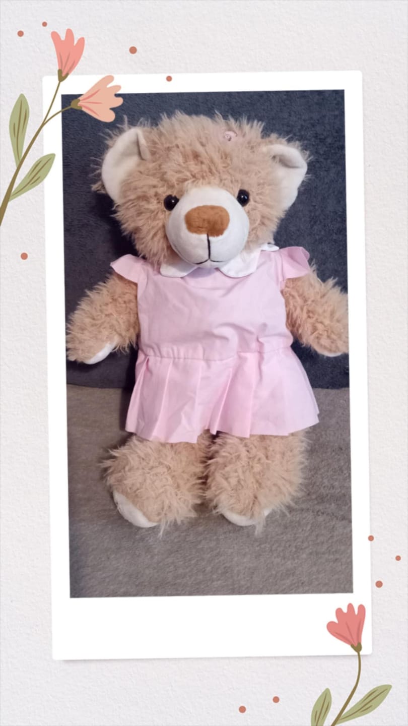 Customer photo review of Peggy The Teddy Bear