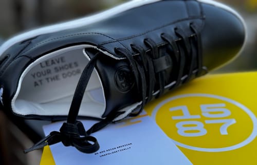 Customer photo review of Yellow Thread Sumi Black