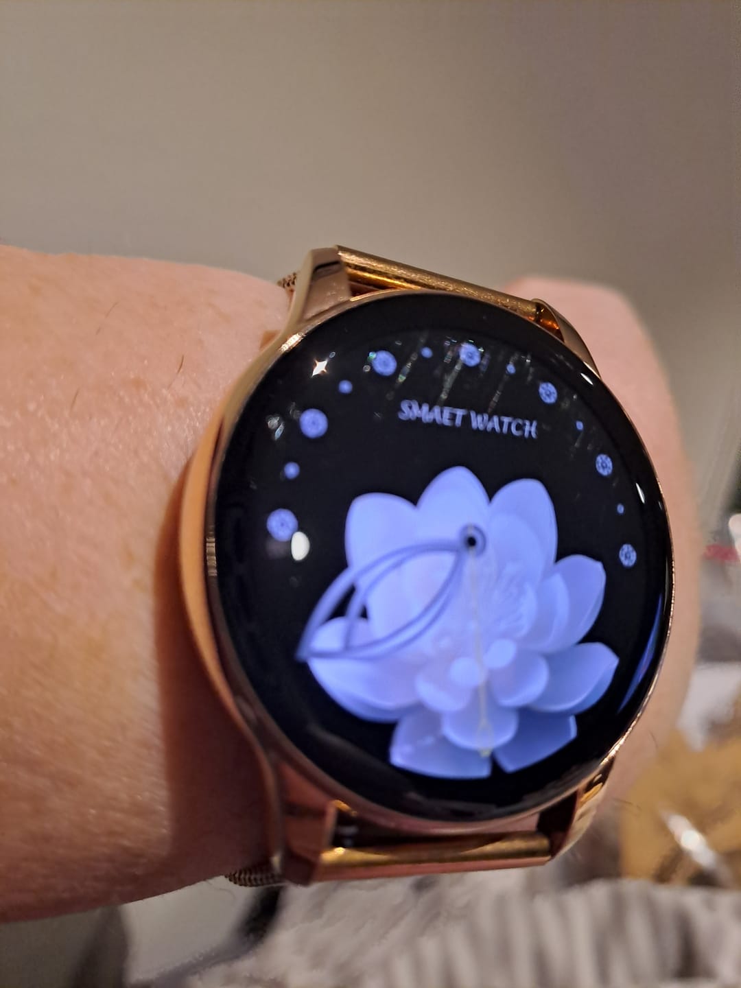 Customer photo review of Siltcon® Auréa Smartwatch Dames Goud