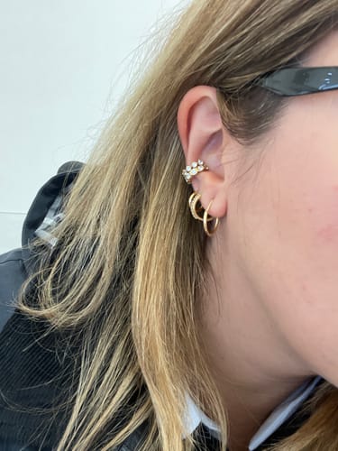 Customer photo review of Earcuff "Riva"