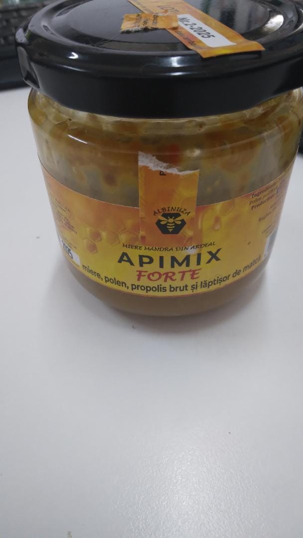 Customer photo review of APIMIX Forte- Miere cu polen,propolis si laptisor de matcă 220gr