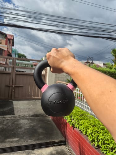 Customer photo review of Tydax Powder Coated Kettlebell