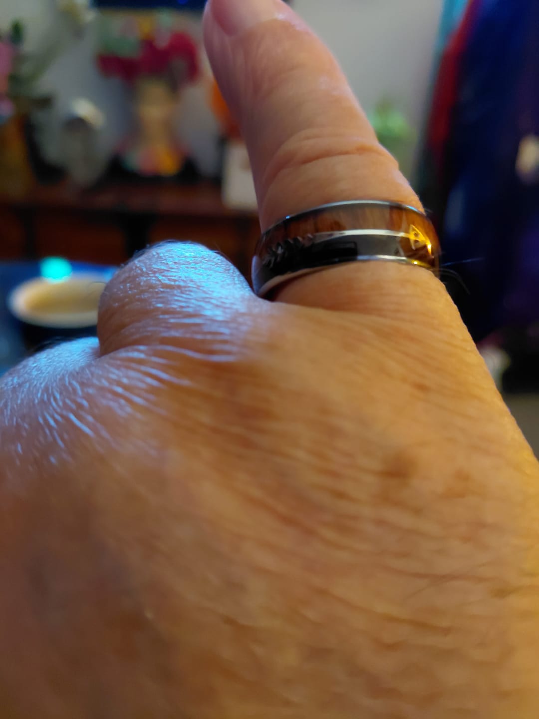 Customer photo review of The Harold Arrow 8mm Wonder Ring