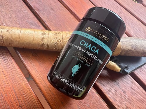 Customer photo review of Freeze Dried Chaga Mushroom 30:1 Extract