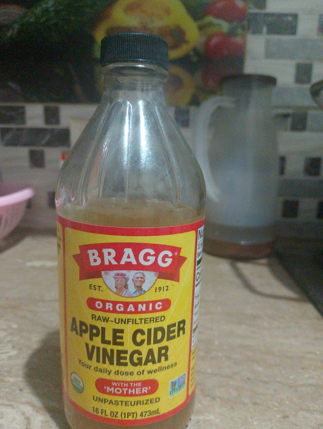 Customer photo review of Organic Apple Cider Vinegar