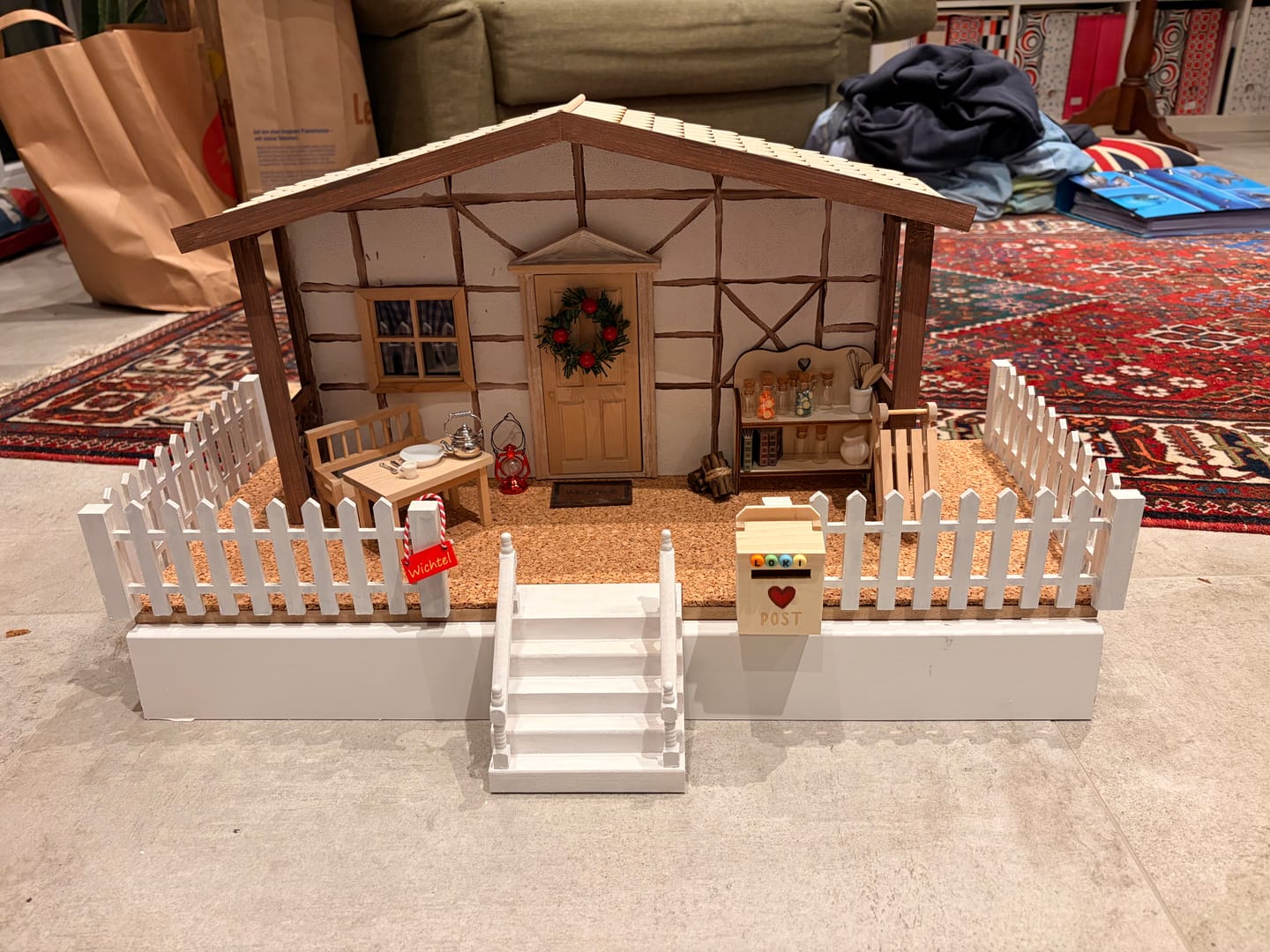 Customer photo review of Wichtelhaus - Die Erweiterung für das Wichteltür Premium-Set