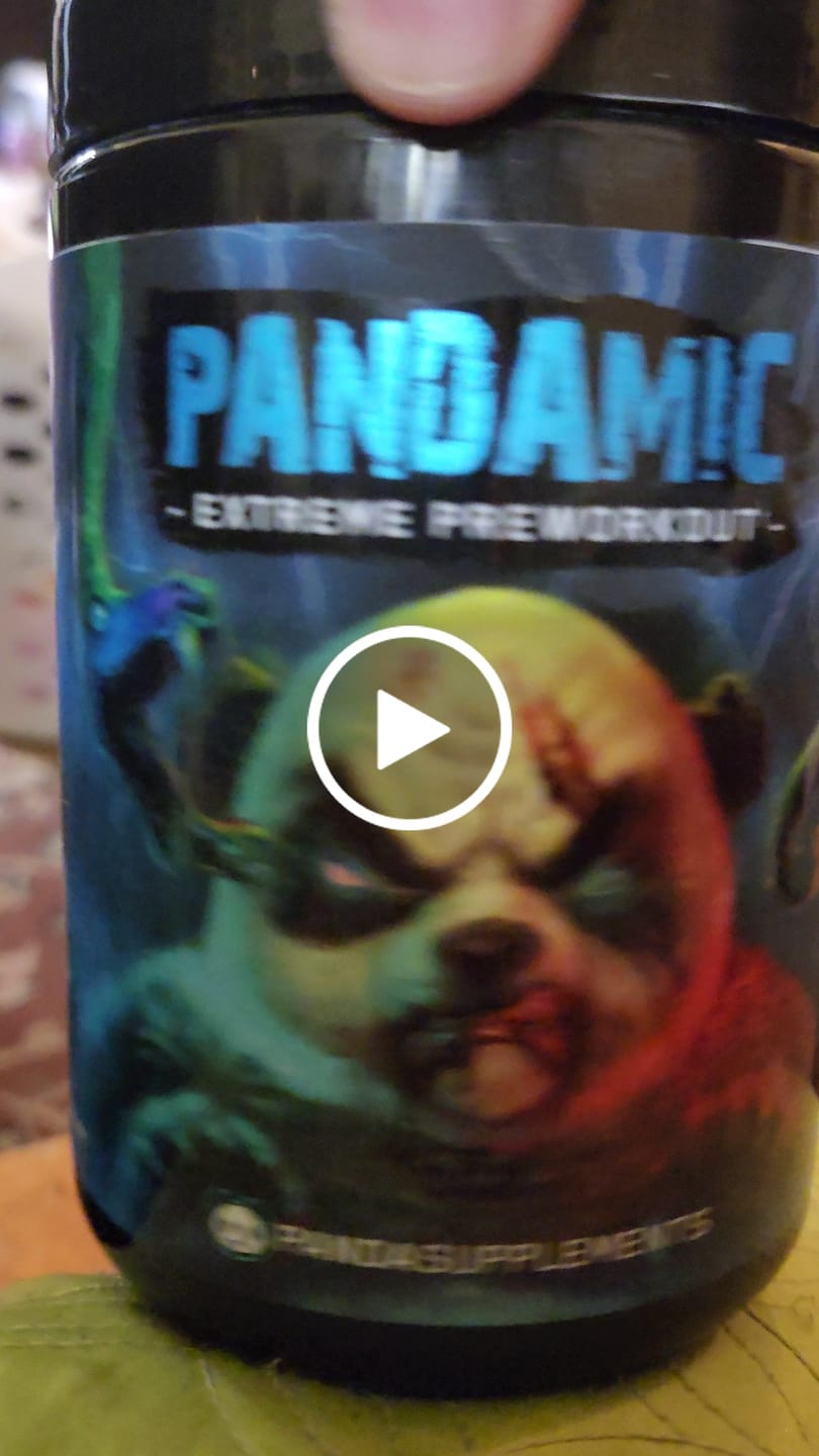 Customer video review of PANDAMIC PRE-WORKOUT