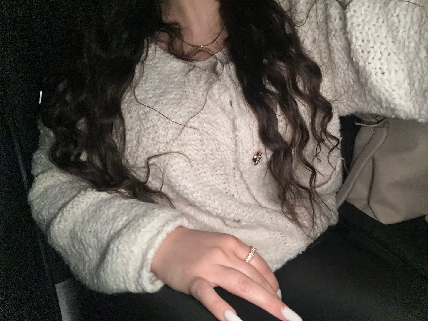Customer photo review of Ultra-Soft Off-Shoulder Knit