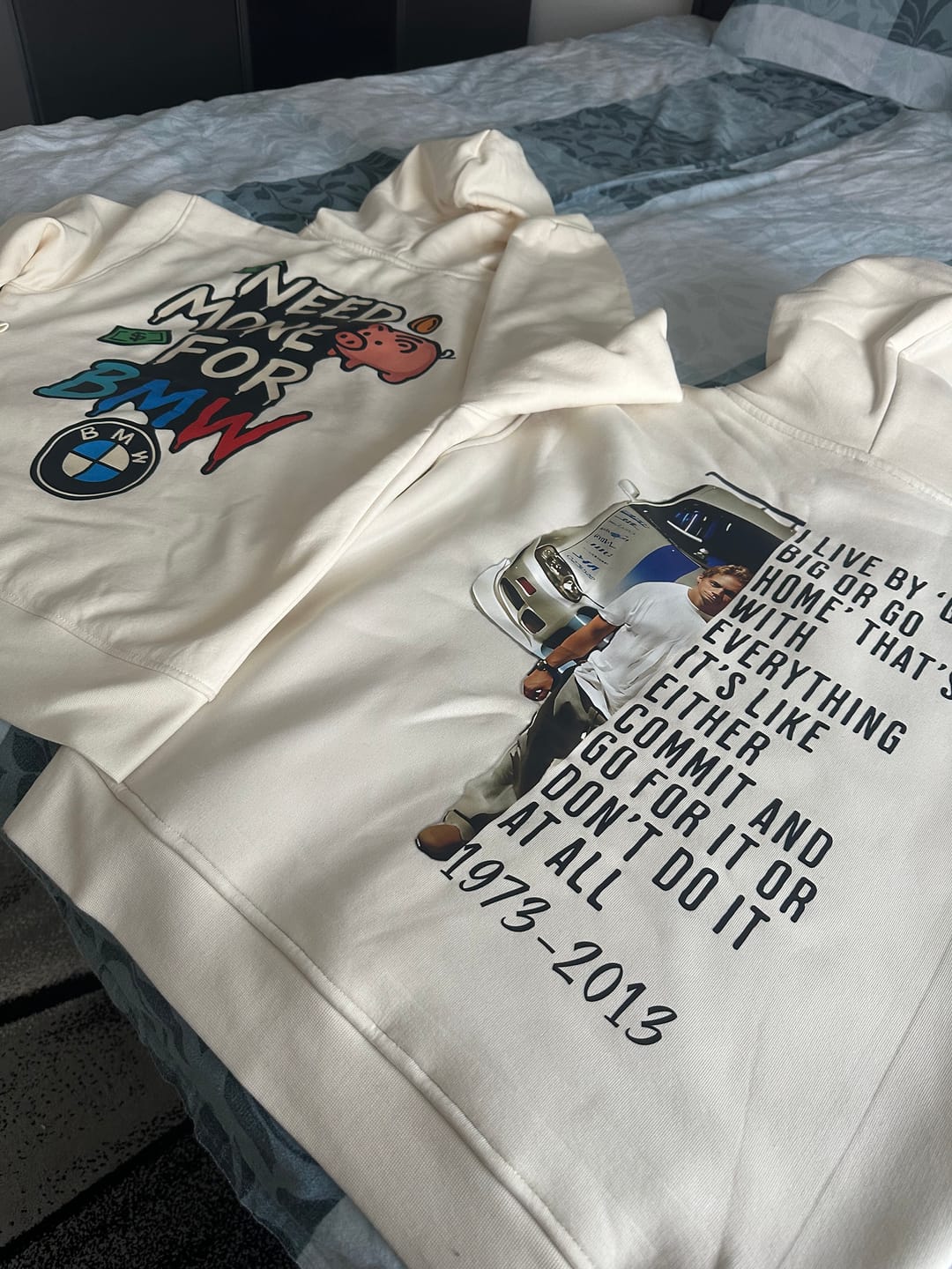 Customer photo review of Go Big or Go Home - Oversized Hoodie