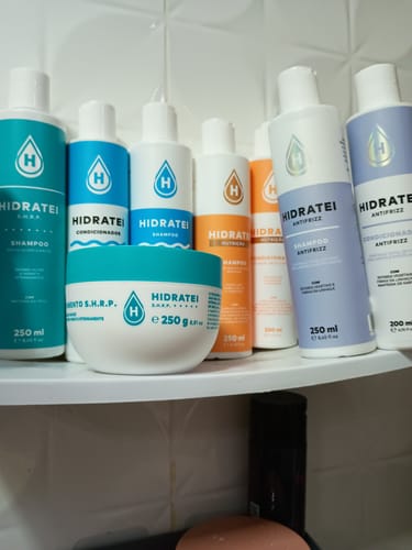 Customer photo review of Kit Shampoo e Condicionador Multifuncional