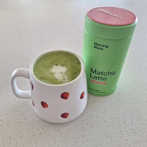 Customer photo review of Strawberry Matcha Latte