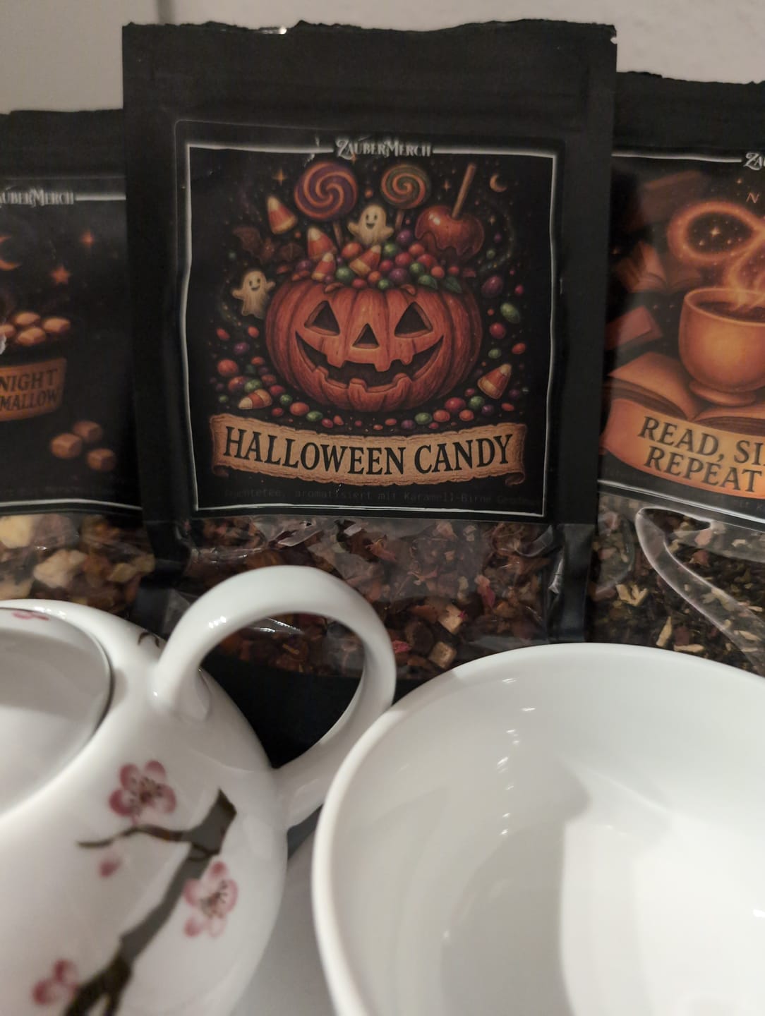 Customer photo review of Halloween Candy – Früchtetee mit Karamell-Birne-Geschmack | Limitierter Halloween Tee