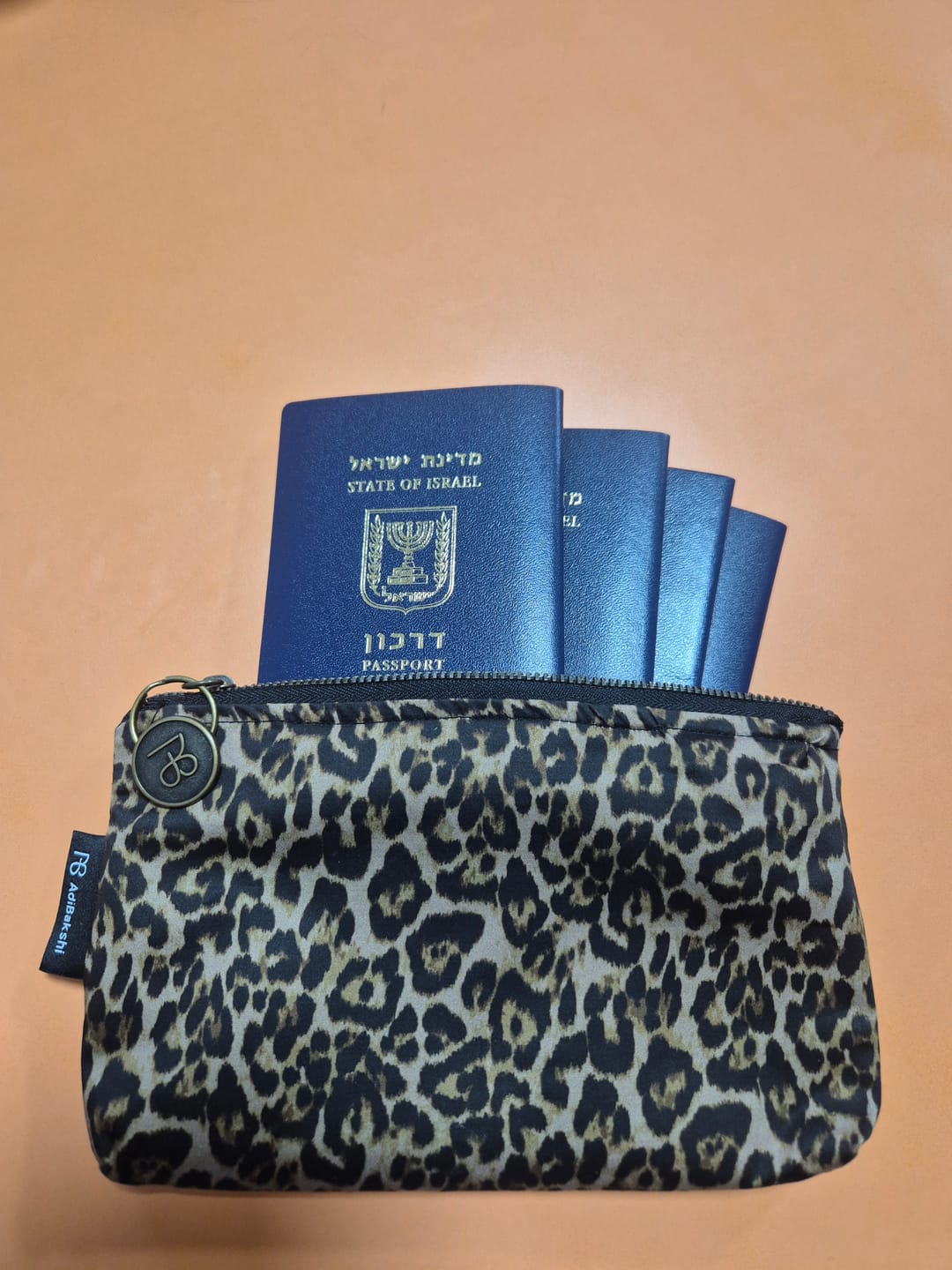 Customer photo review of תיק דרכונים מיטל