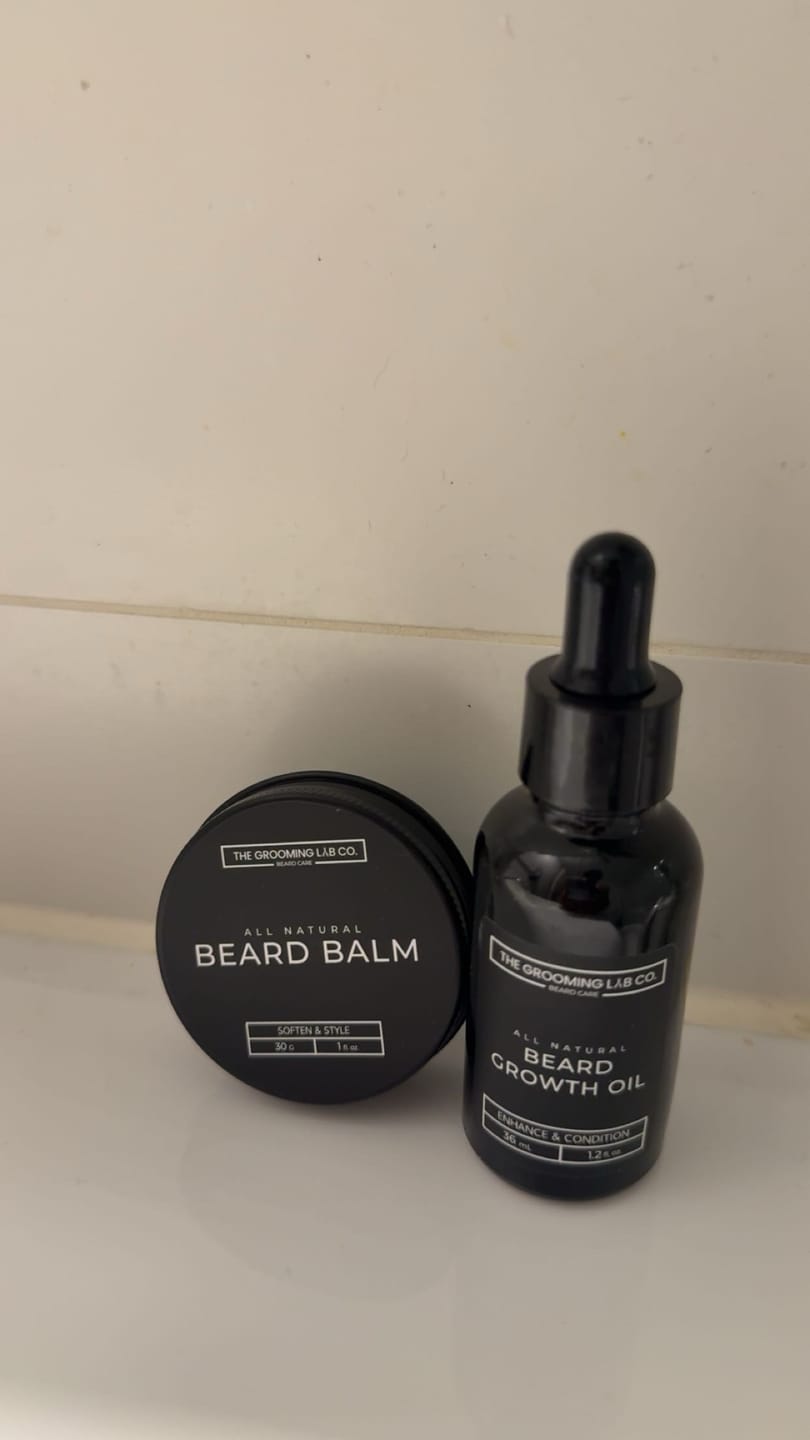 Customer photo review of Beard Balm