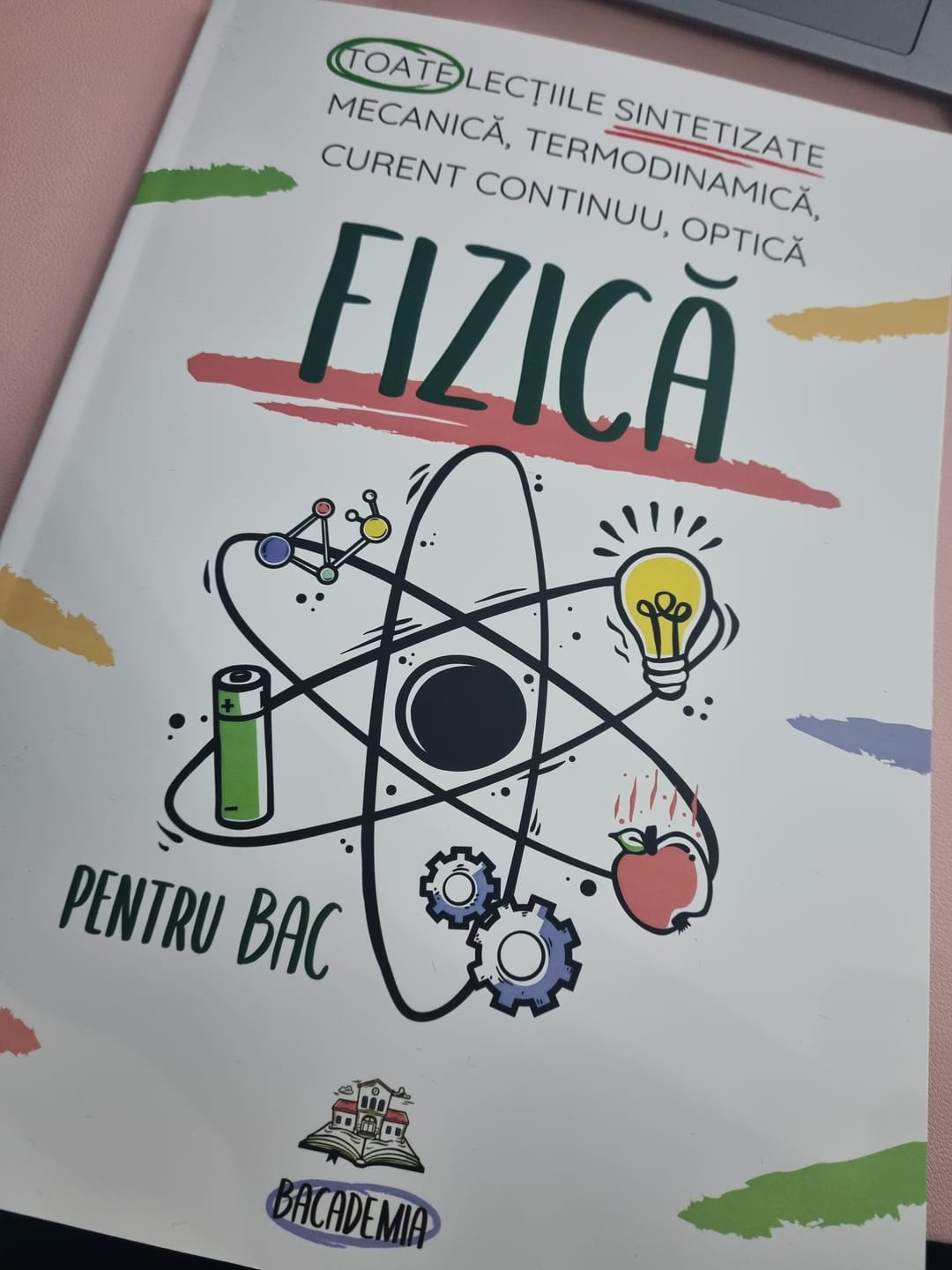 Customer photo review of Carte Fizică Bacalaureat Bacademia