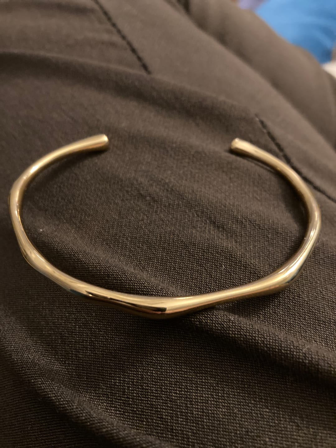 Customer photo review of Bamboo Bangle