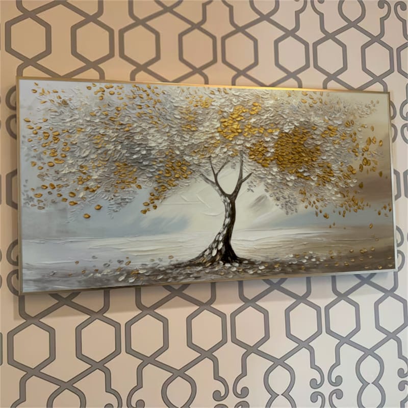 Customer photo review of Tree Abstract Textured Wall Art #TP042