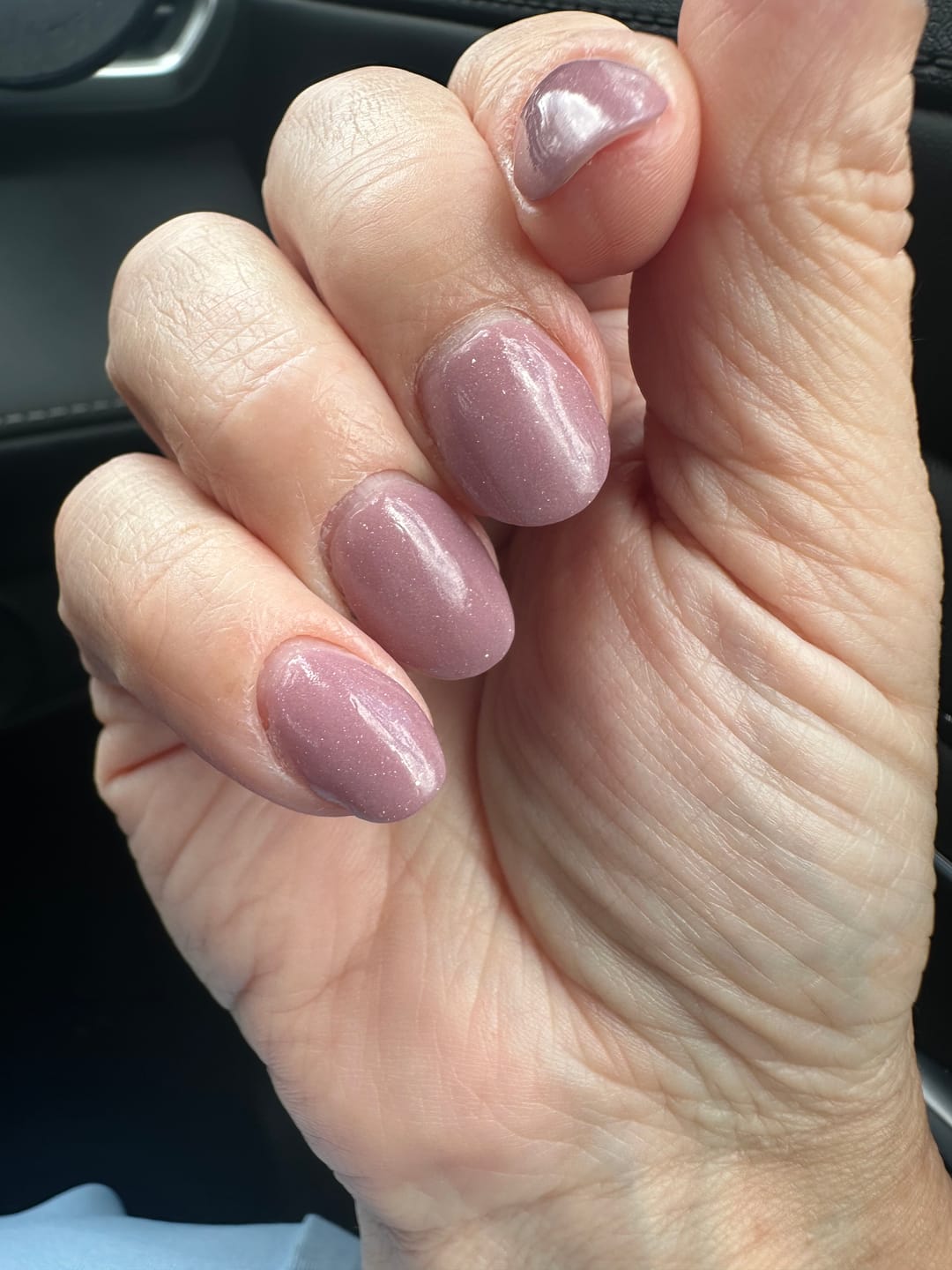 Customer photo review of Nail Growth Dip Set (10 Colours)