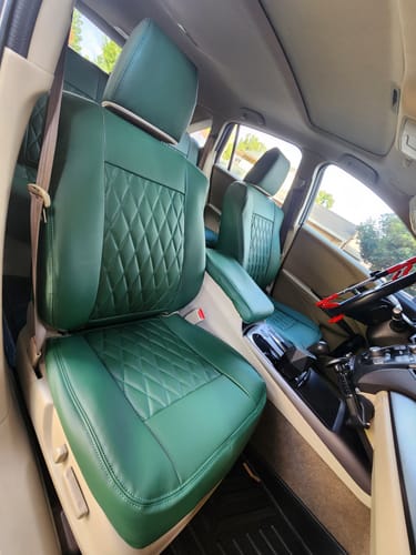Customer photo review of Premium Custom-Fit Seat Covers