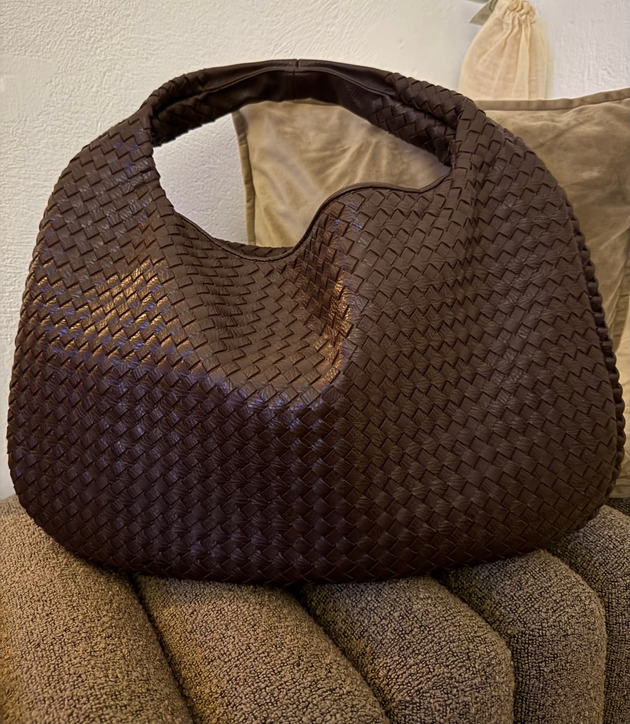 Customer photo review of Emily τσάντα XL