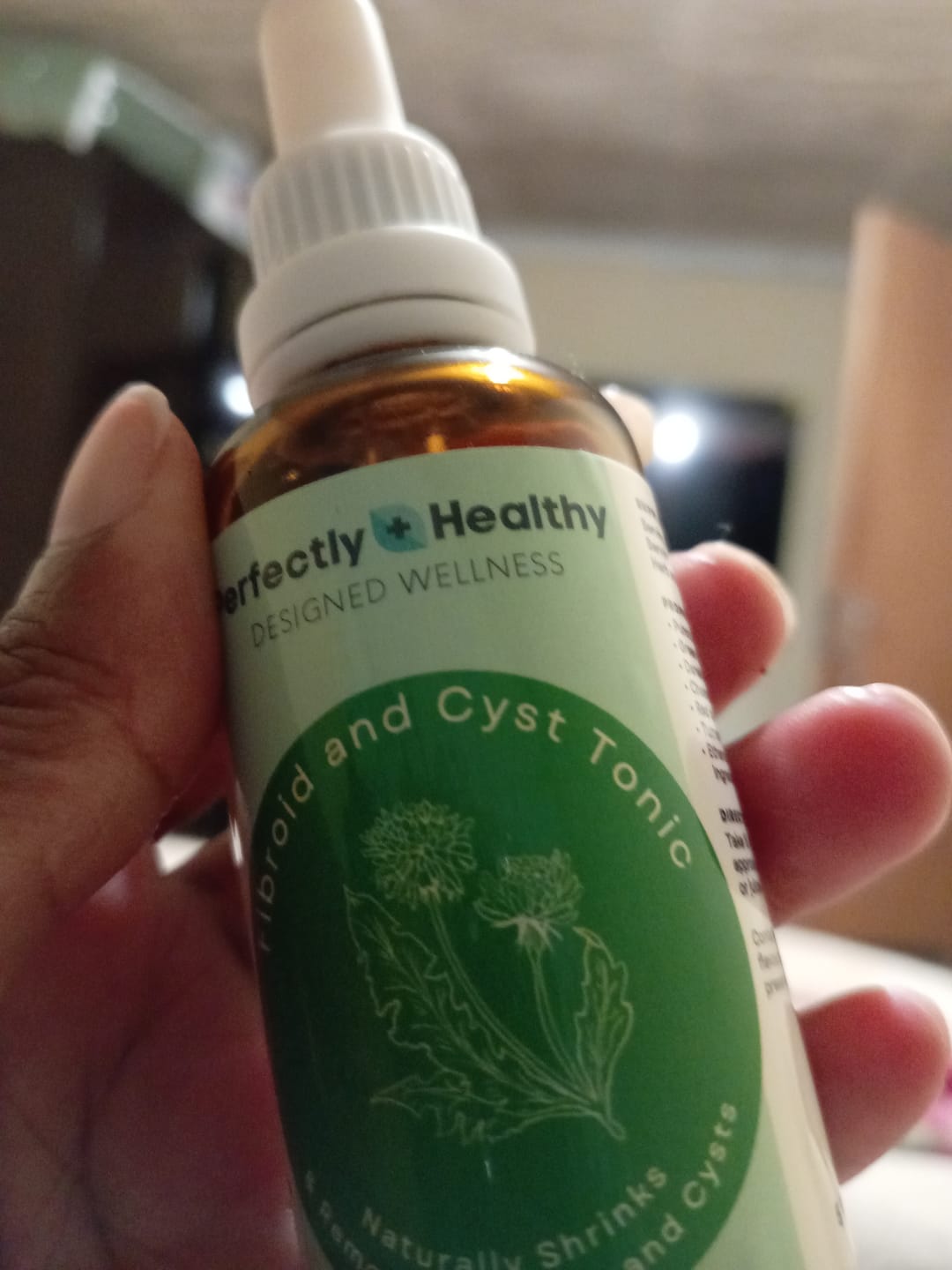 Customer photo review of Female Fibroid & Cyst Tonic