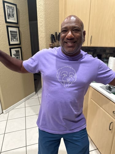 Customer photo review of Custom T-shirt
