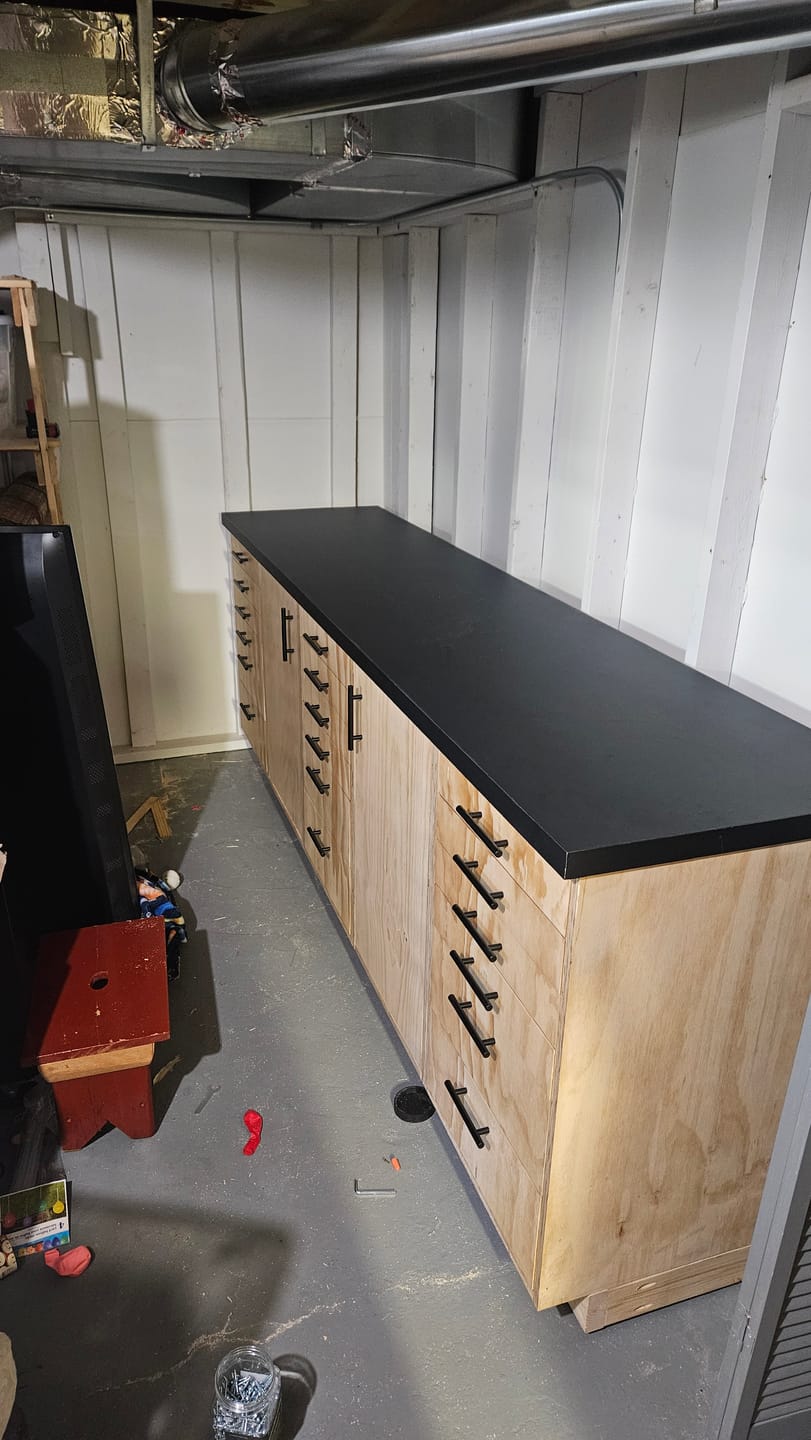Customer photo review of Modular Miter Station Digital Plans