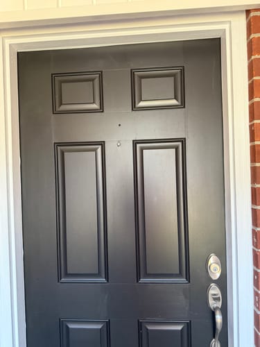 Customer photo review of 81" High Reach Magnetic Weatherstrip Set (3 pieces)