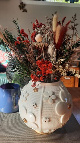 Customer photo review of BUNDLE: Christmas Scarlet Spice Posies