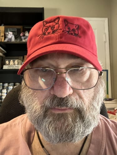 Customer photo review of Custom Embroidered Cap