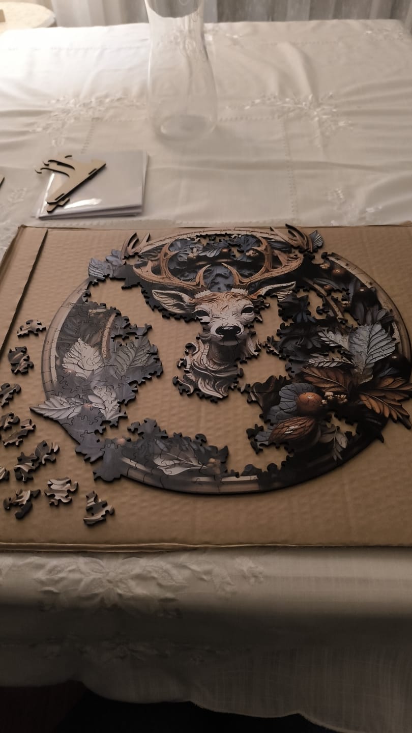 Customer photo review of Geyik V2 - Ahşap Puzzle