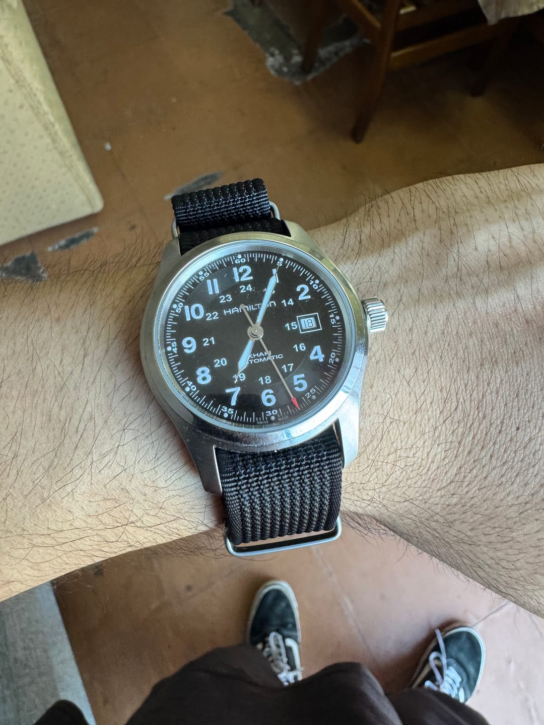 Customer photo review of Correa Nato Dando La Hora Negro