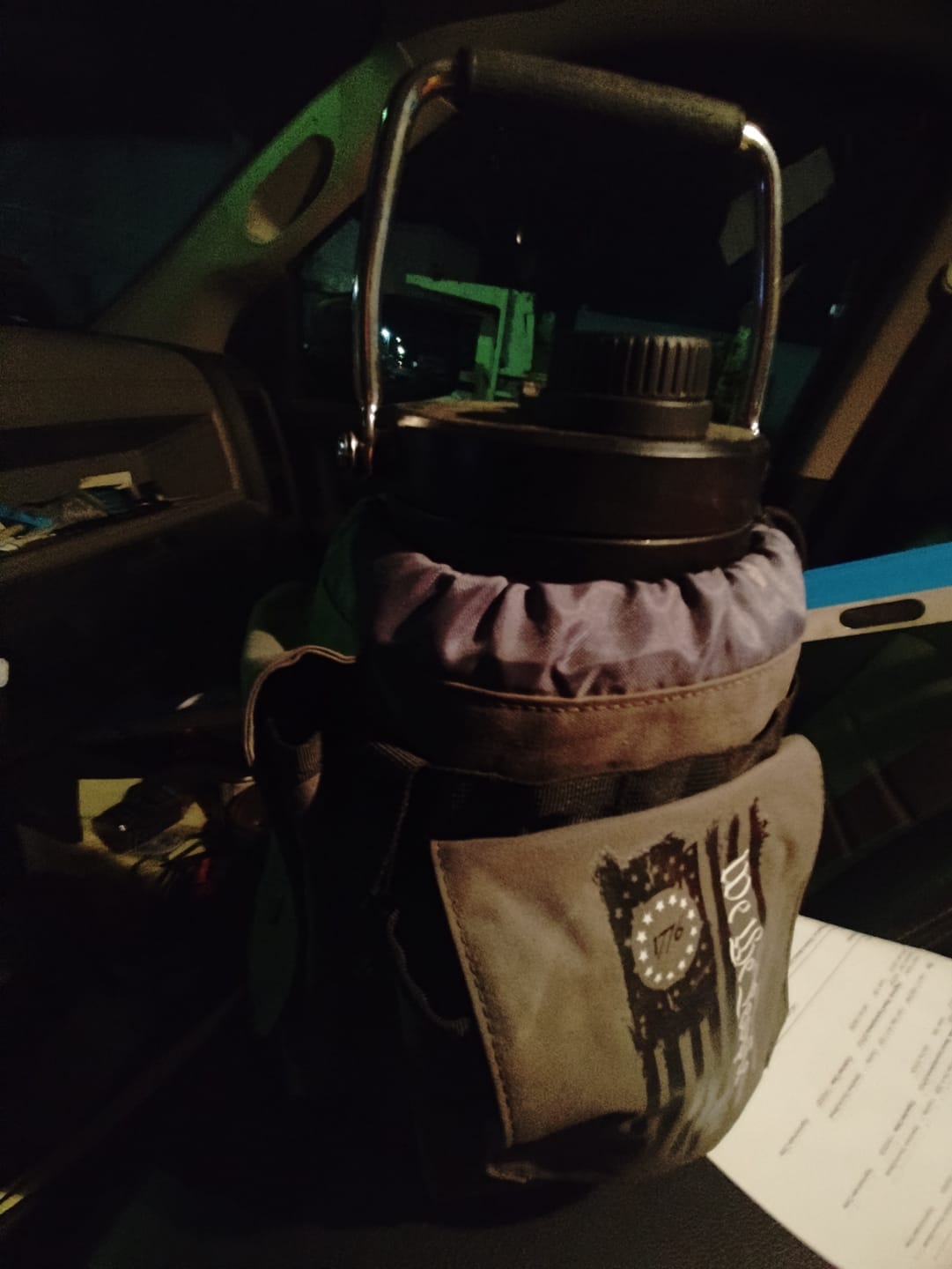 Customer photo review of M.O.A.B.B. One Gallon Battle Bottle