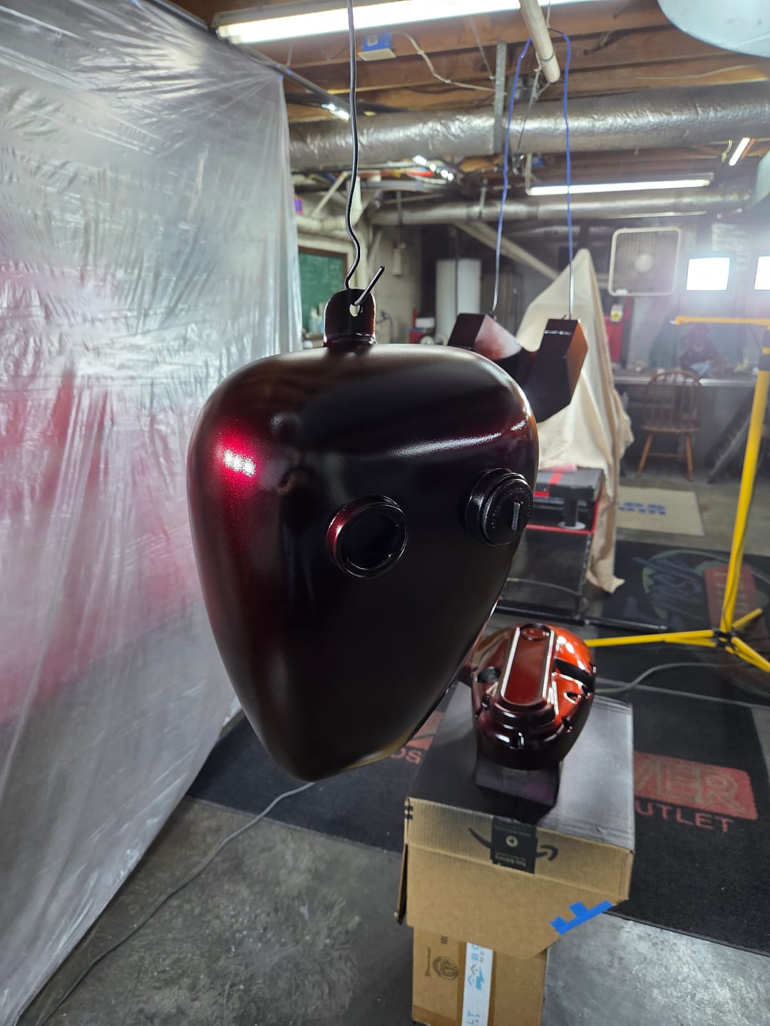 Customer photo review of Phantom Red Paint Basecoat