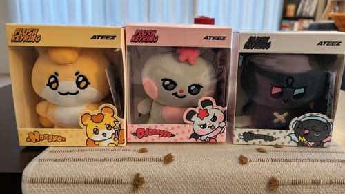 Customer photo review of ATEEZ - MIGHTEEZ PLUSH KEYRING