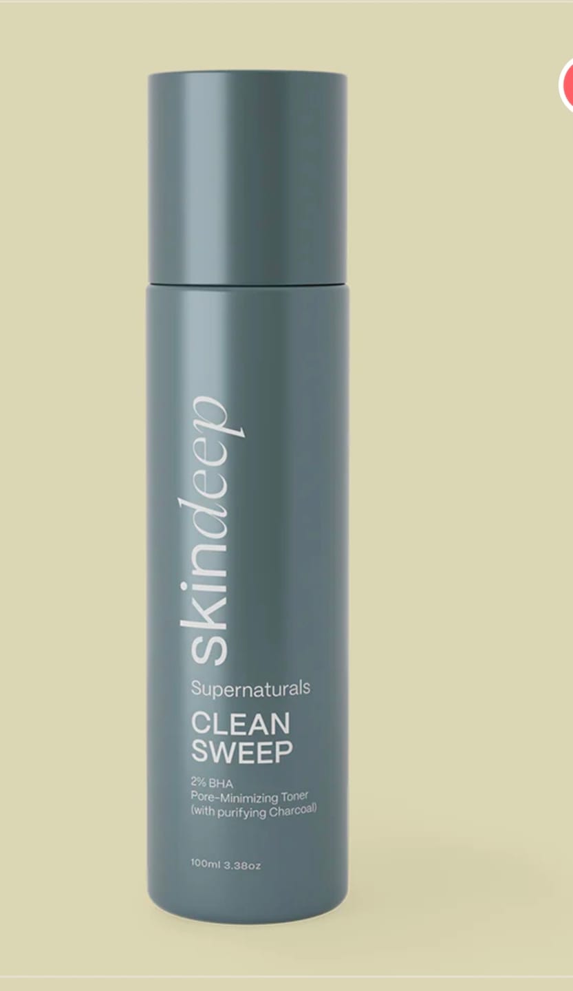 Customer photo review of CLEAN SWEEP - 2% BHA Pore-Minimizing Toner (w/ purifying Charcoal)
