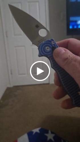 Customer video review of Spyderco Manix 2 CPM-SPY27 Knife 3.37"