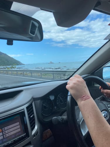 Customer photo review of Clarity X - Window Cleaner & Panel Wipe 2.5L