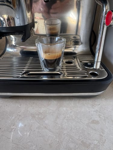 Customer photo review of High Diffusion Espresso Shower Screen - Breville