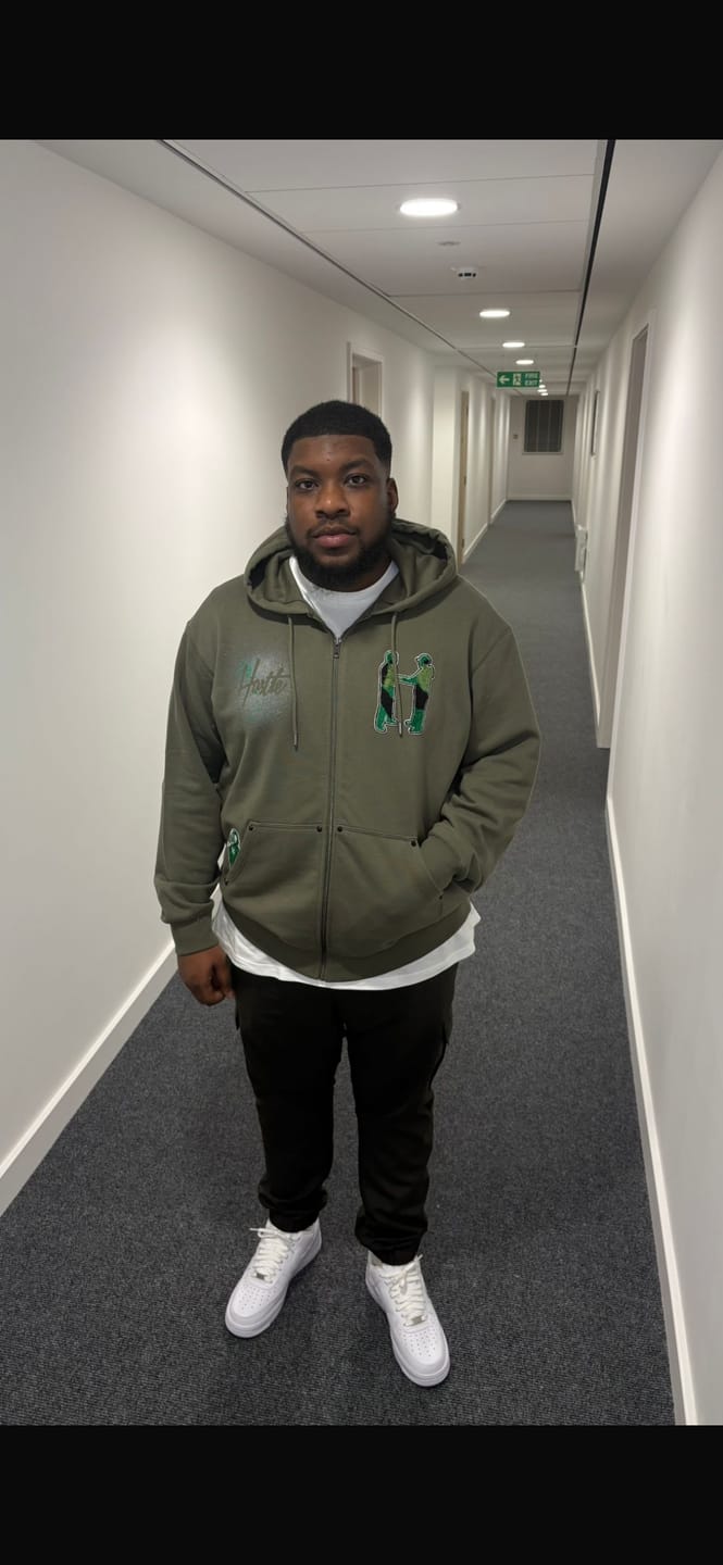 Customer photo review of Gimmie Space Hoodie