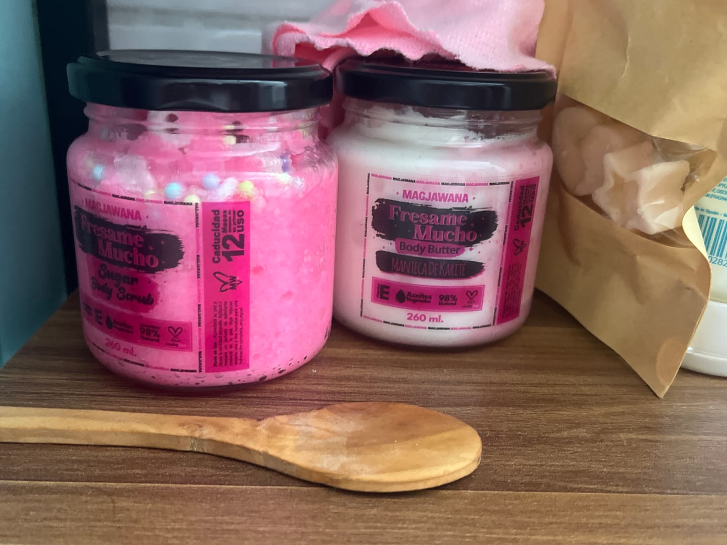 Customer photo review of Exfoliante Fresame Mucho